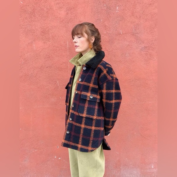 No. 6 Store Wilson Jacket in Black Plaid Size 1 - Small - Picture 8 of 8